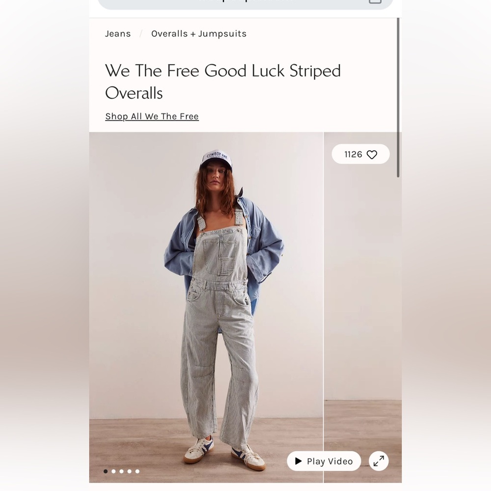Free people overalls